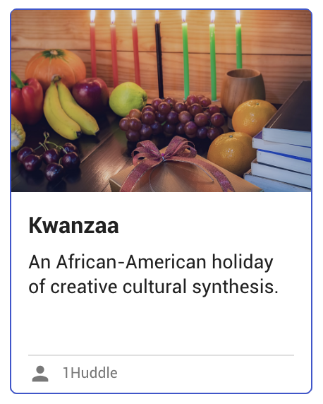 Kwanzaa Holiday Games