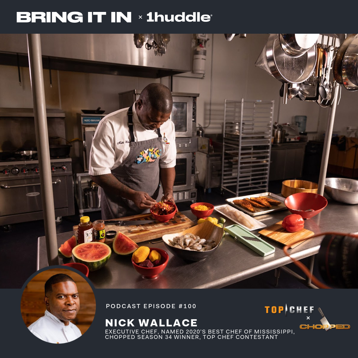 Nick Wallace, Executive Chef, Named 2020’s Best Chef of Mississippi, Chopped Season 34 Winner, Top Chef Contestant