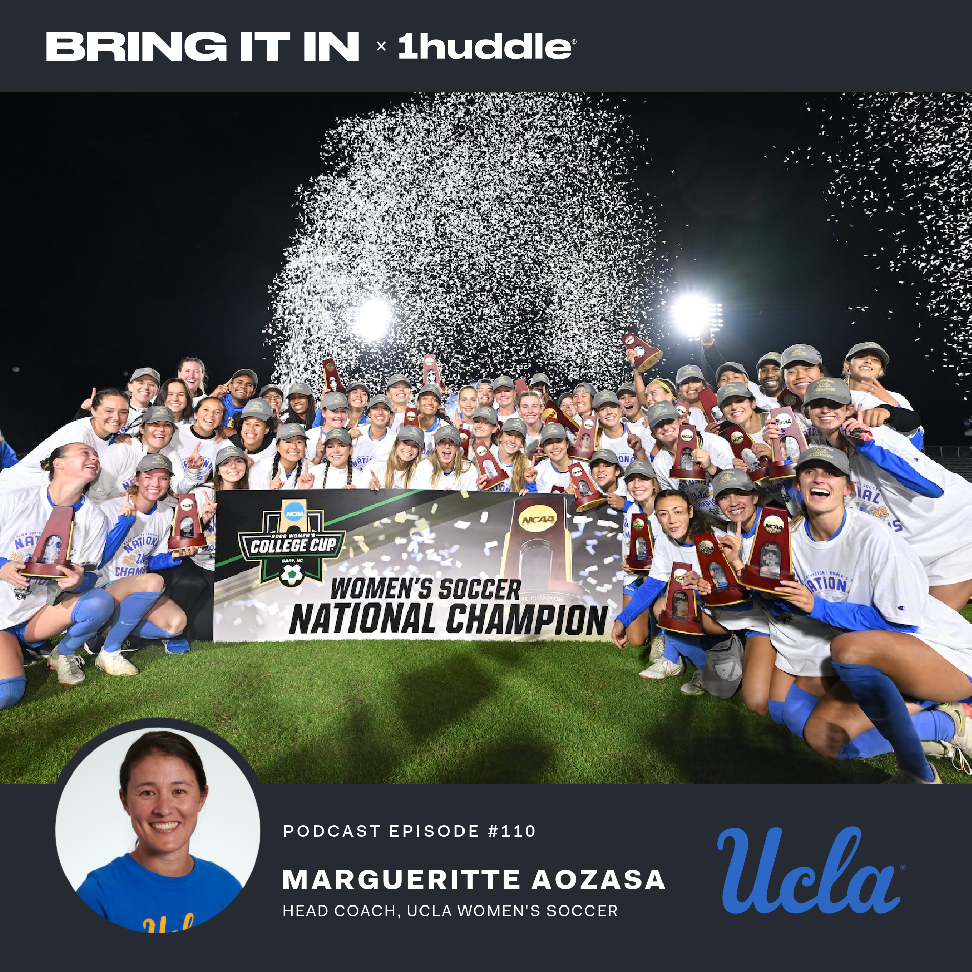 Head Women’s Soccer Coach at UCLA, 2x NCAA National Champion