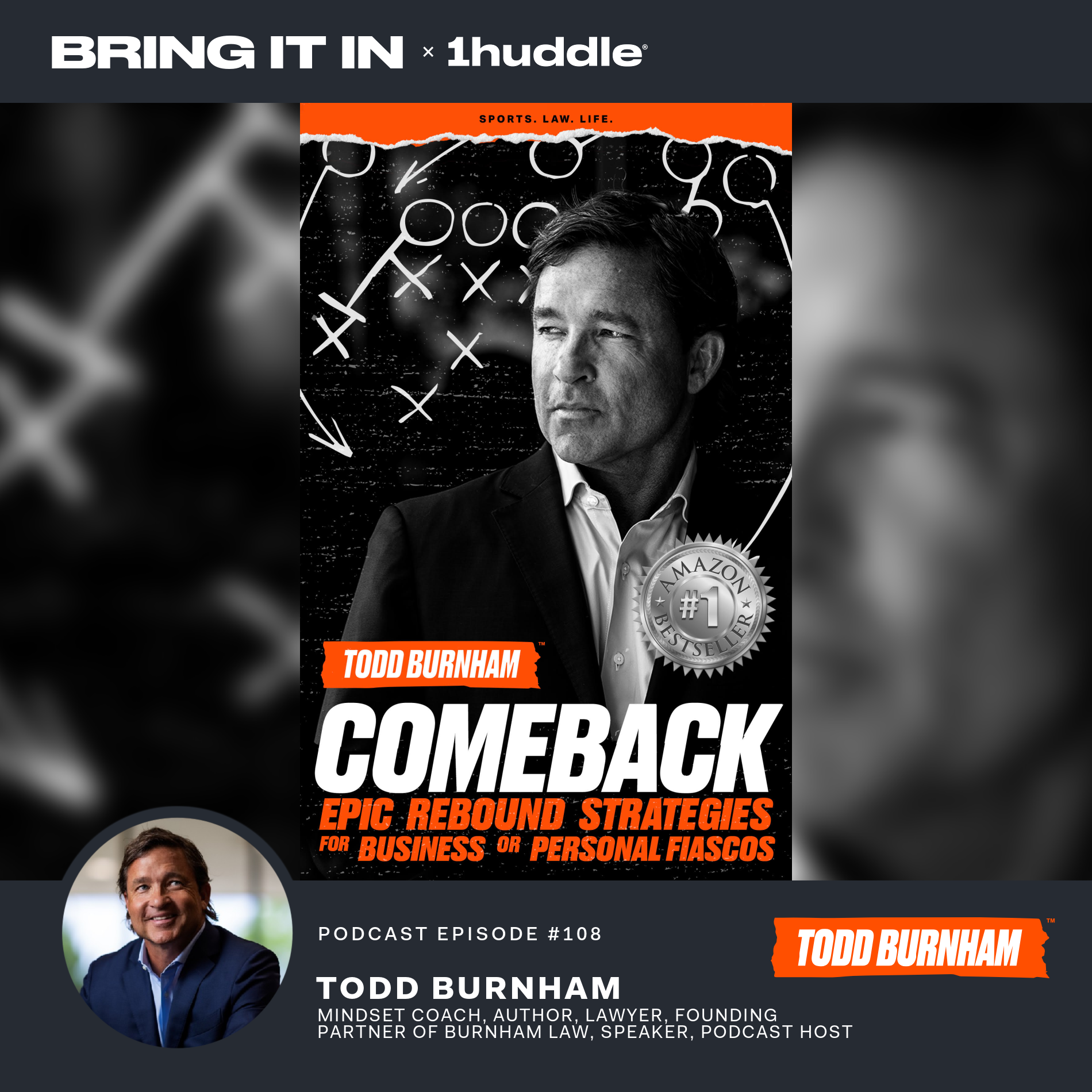 Author of “Comeback: Epic Rebound Strategies for Personal or Business Adversity”