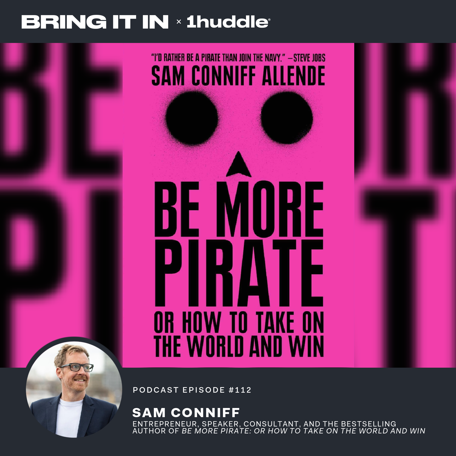 Be More Pirate Author Podcast