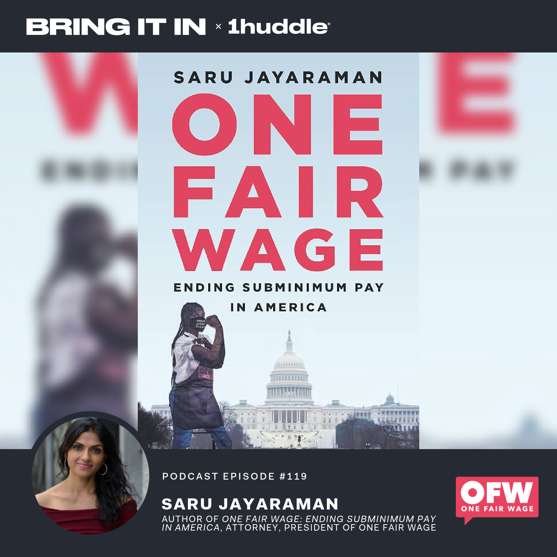 Author of “One Fair Wage: Ending Subminimum Pay in America”