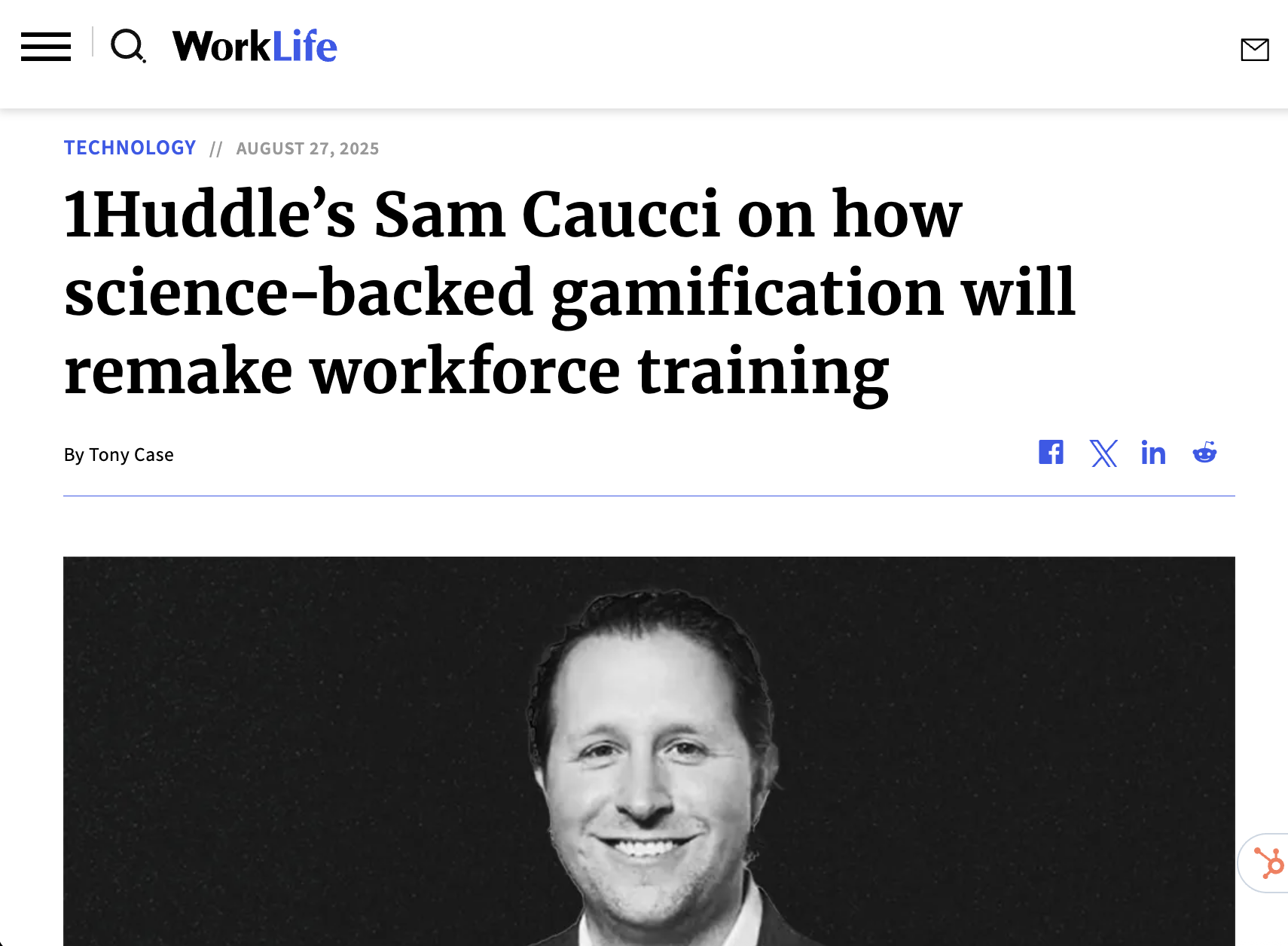 WorkLife Interview with 1Huddle on Science of Games