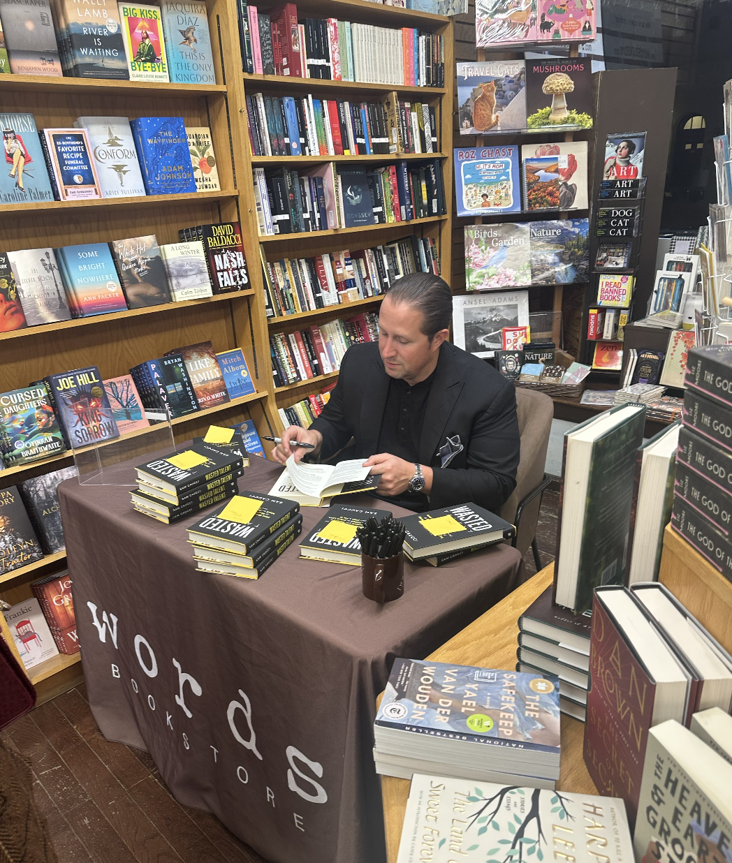 Book Signing at Words Bookstore